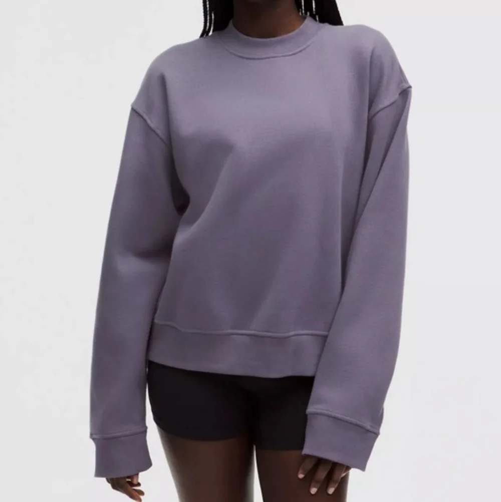 Lululemon Steady State Oversized Crew Grape Mist NWT - Picture 1 of 6